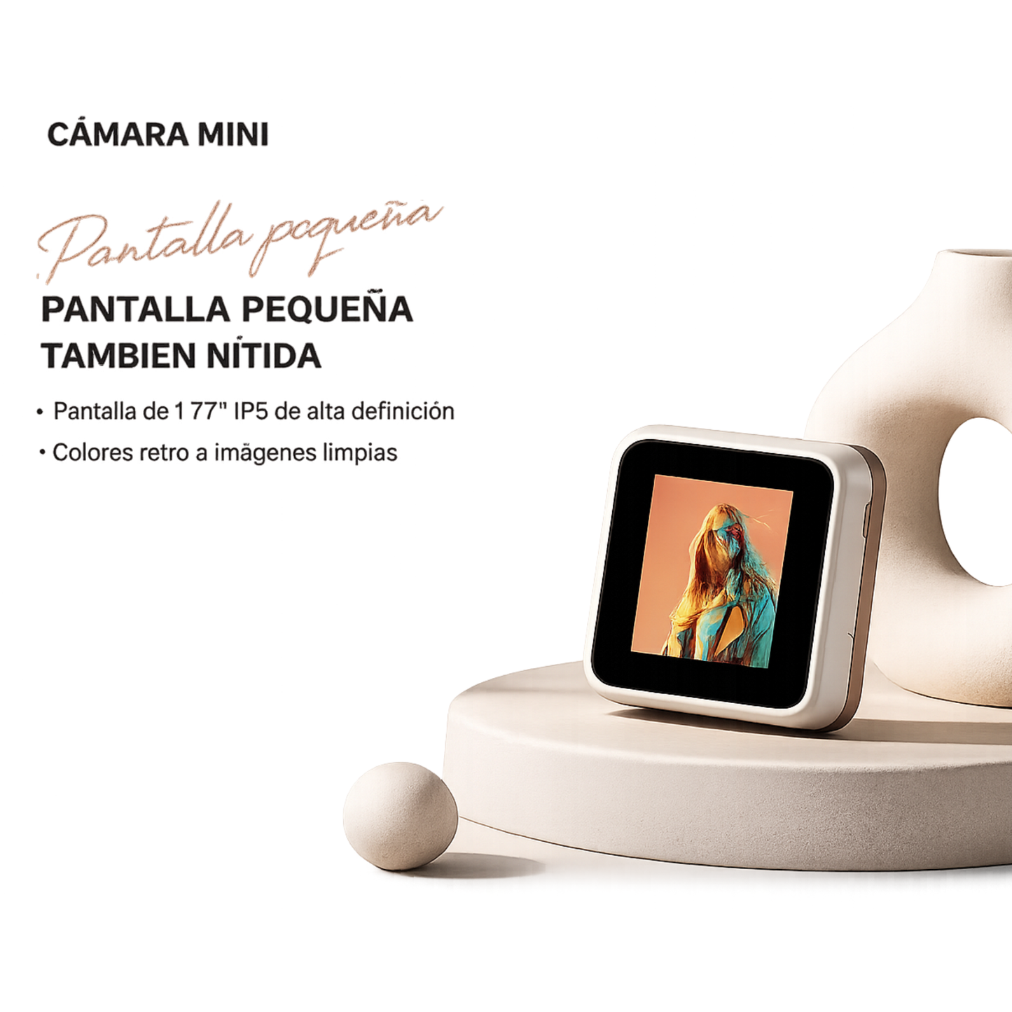 Mini Cámara Retro