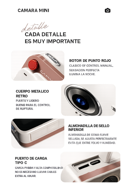 Mini Cámara Retro