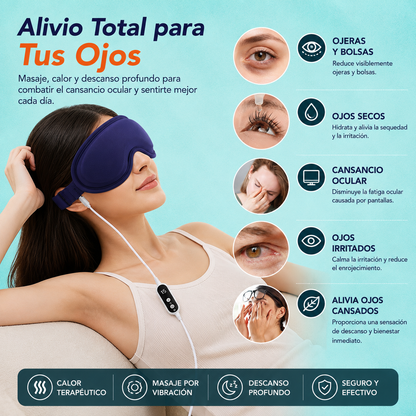Antifaz Térmico de Masaje Ocular